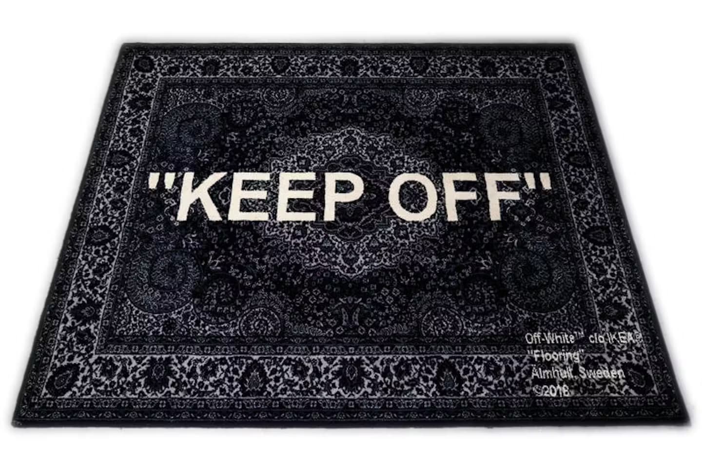 Virgil Abloh x IKEA "KEEP OFF" Rug 133x195 CM