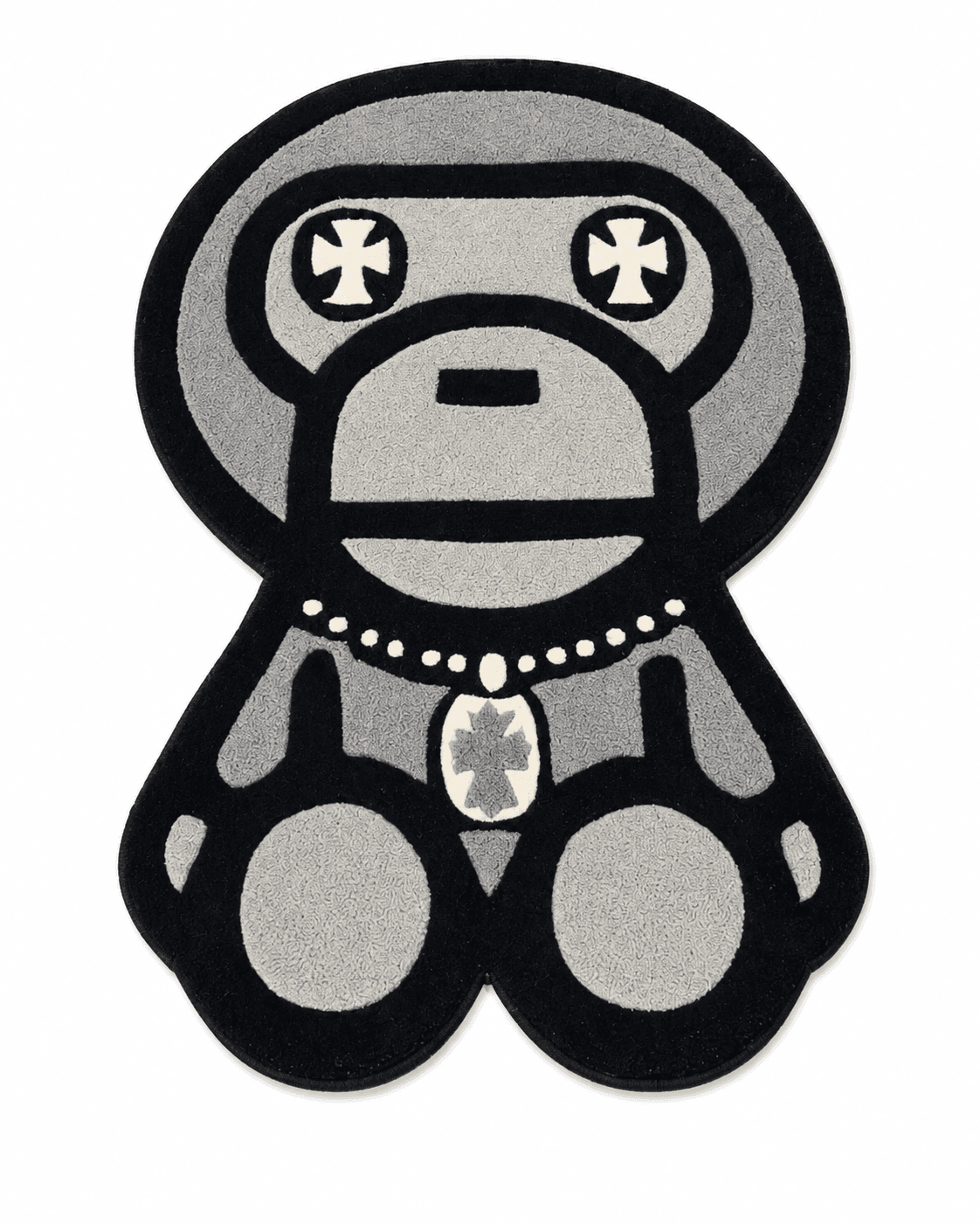 OBH Monkey Cross Rug