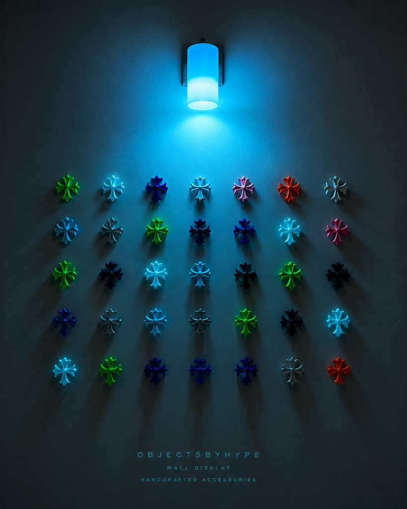 Objectsbyhype wall display — handcrafted accessories